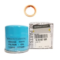 فلتر زيت رينو + واشر "الورده"