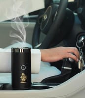 مبخرة إلكترونية ذكيه للسيارة والمنزل والمكتب بشاحن...