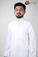 ثوب ابيض قلاب سحاب F1WQ