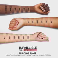 لوريـال باريس كونسيلر انفاليبل تغطية كاملة 327 كشم...