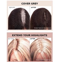 كولور واو لتغطية جذور الشعر- بلاك