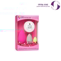 إسفنجة مكياج منتفخة كونسيلر مسحوق خلاط مجموعة اسفن...