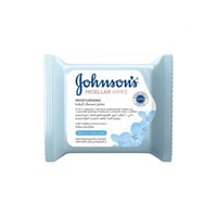 مناديل مزيل مكياج بشرة جافة من جونسون - 25 منديل