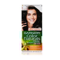 غارنير صبغة دائمة مغذية للشعر رقم 2 اسود عميق لامع