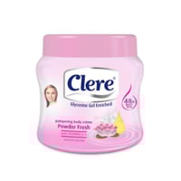 كريم الجسم برائحة البودرة من كلير - 500مل