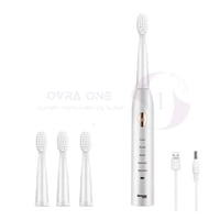 فرشاة اسنان كهربائية اتش بي ابيض- 4 رؤوس