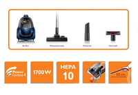 فيليبس باور برو كومباكت مكنسة كهربائية بدون كيس 17...