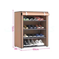 رفوف احذية من 4 طبقات مقاومة للماء والغبار SM-2016...