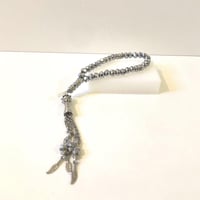 سبحة أطفال أنيقة ,أحجار براقه ,ألوان متعددة ,للمنا...