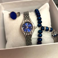 3 قطع من مجموعة الطفل المدلل ,سبحة ,خاتم ,ساعة يد...