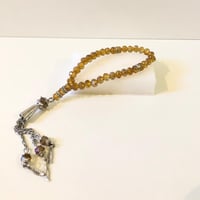 سبحة أطفال أنيقة ,أحجار براقه ,ألوان متعددة ,للمنا...