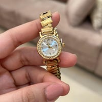 ساعة للأطفال بمقبض جذاب مع كريستال براق ولافت ,الح...