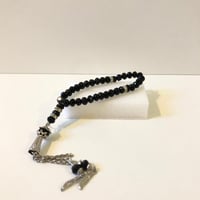 سبحة أطفال أنيقة ,أحجار براقه ,ألوان متعددة ,للمنا...