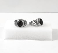 خاتم أطفال مع حُلية أنيقة ,تصميم زُخرفي مميز ,حديد...