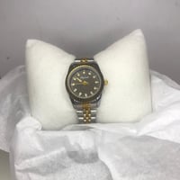 ساعة شبيه رولكس أطفال عصرية ذات كرستال براق، مطلية...