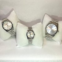 3 قطع ساعات من طقم العائلة ,ساعة الطفل , ساعة الأب...