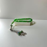 سبحة أطفال أنيقة ,أحجار براقه ,ألوان متعددة ,للمنا...