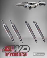 طقم اربع مساعدات بروفندر أمامية وخلفية باترول فتك...