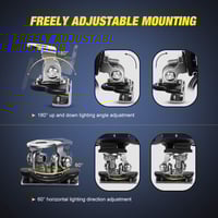 قاعدة تثبيت الكشافات ( تركيب بدون ثقب ) (قطعتين) ف...