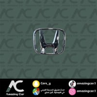 علامة شبك هوندا اكورد فضي