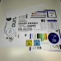 بكج استكرات اكسنت 2018-2024 وسط بصورة