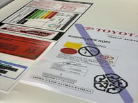 بكج استكرات اف جي 2007-2023 وسط بصورة