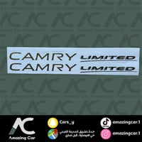 طقم استكر ابواب Camry Limited ذهبي
