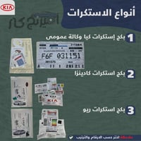 بكج زينة لسيارات كيا