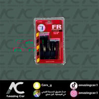 اسفنج على الباب مستطيل منحني (2 كبير 2 صغير ) اسود