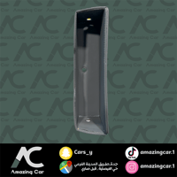 درج جنب المقاعد جلد رصاصي