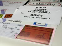 بكج استكرات كامري 2007-2011 وسط بصورة