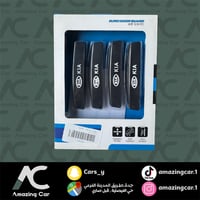 اسفنج على الباب مستطيل منحني كيا (اسود)