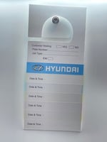 تعليقة هيونداي ورق (ابيض)