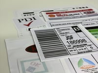 بكج استكرات ريو-rio وسط بصورة