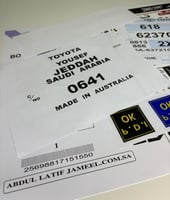 بكج استكرات هايلوكس 1997-2005 وسط بصورة