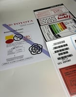 بكج استكرات كامري 1998-2002 وسط بصورة