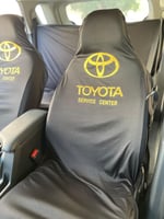 تلبيسة مقاعد تويوتا قطن اسود