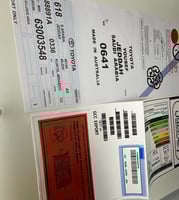 بكج استكرات كورولا 2008-2013 وسط بصورة