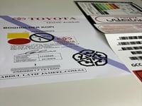 بكج استكرات كامري 2007-2011 وسط بصورة