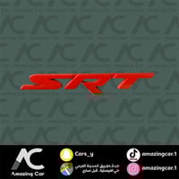 كتابة SRT احمر لصق