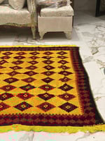 فرشة سدو وجهين اصفر واسود