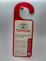 تعليقة تويوتا ورق