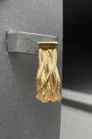 طقم قماش ذهب صافي ايطالي عيار 18 وزن 27.3 جرام