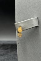 طقم ذهب عيار 21 رونق الدوائر وزن 17 جرام