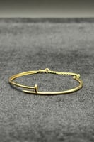 اسوارة اطفال مسمار ذهب صافي عيار 18 وزن 2.9 جرام