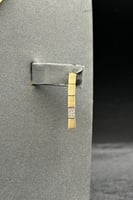 طقم ذهب تصميم الماس عيار 18 وزن 26.5 جرام