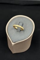 دبلة وردة ذهب تصميم الماس عيار 18 وزن من 2.4 الى 2...