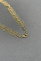 شال كور ذهب ايطالي عيار 18 وزن 23.5 جرام