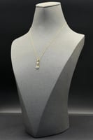 عقد الماس وزن الذهب : 0.92 جرام وزن الألماس : 0.17...