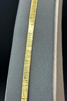 اسوارة حرير ذهب صافي ايطالي عيار 21 وزن 7.1 جرام